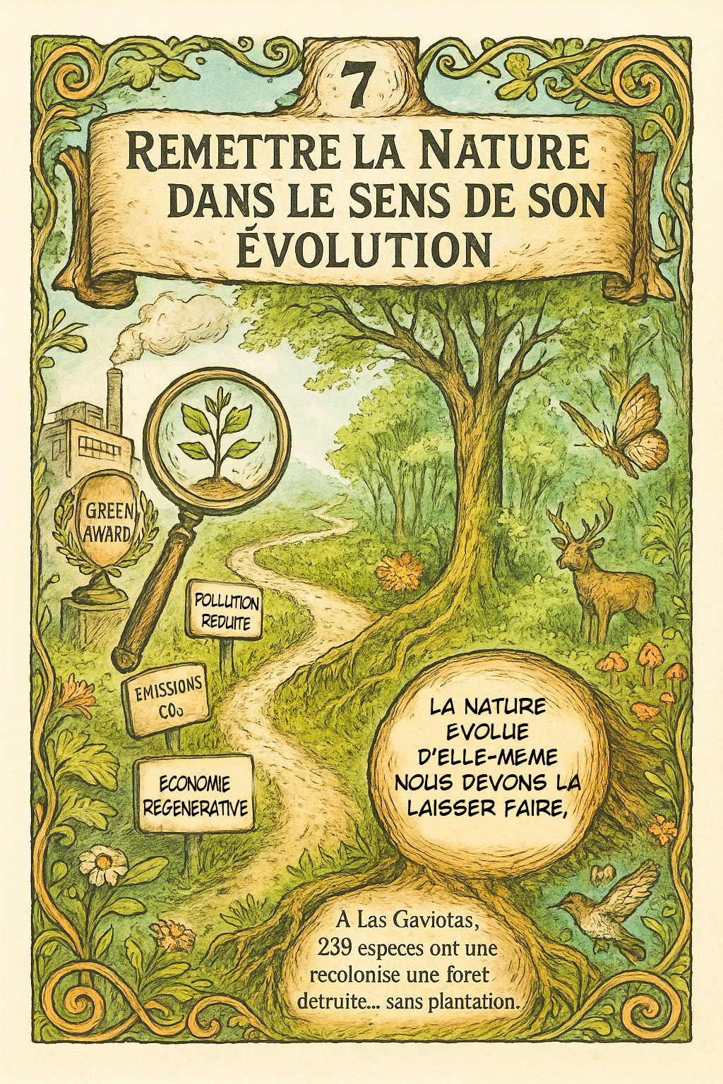 Restaurer la Nature et son évolution